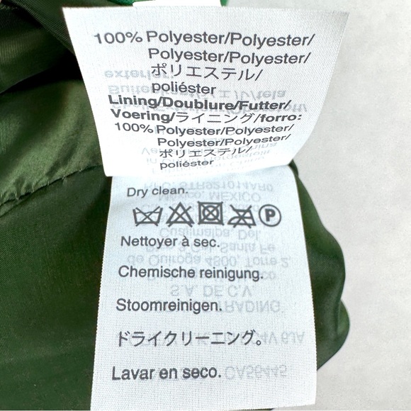 J CREW Tie-Neck Dress in 365 Crepe - Green - J2557 - Sz 0 - Picture 11 of 15